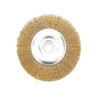 Cepillo Circular 125 Mm Rizado Amoladora Banco Tolsen 77527