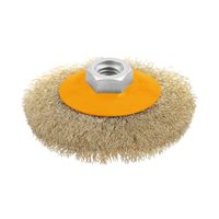 Cepillo Tolsen conico bronceado 100mm 77627