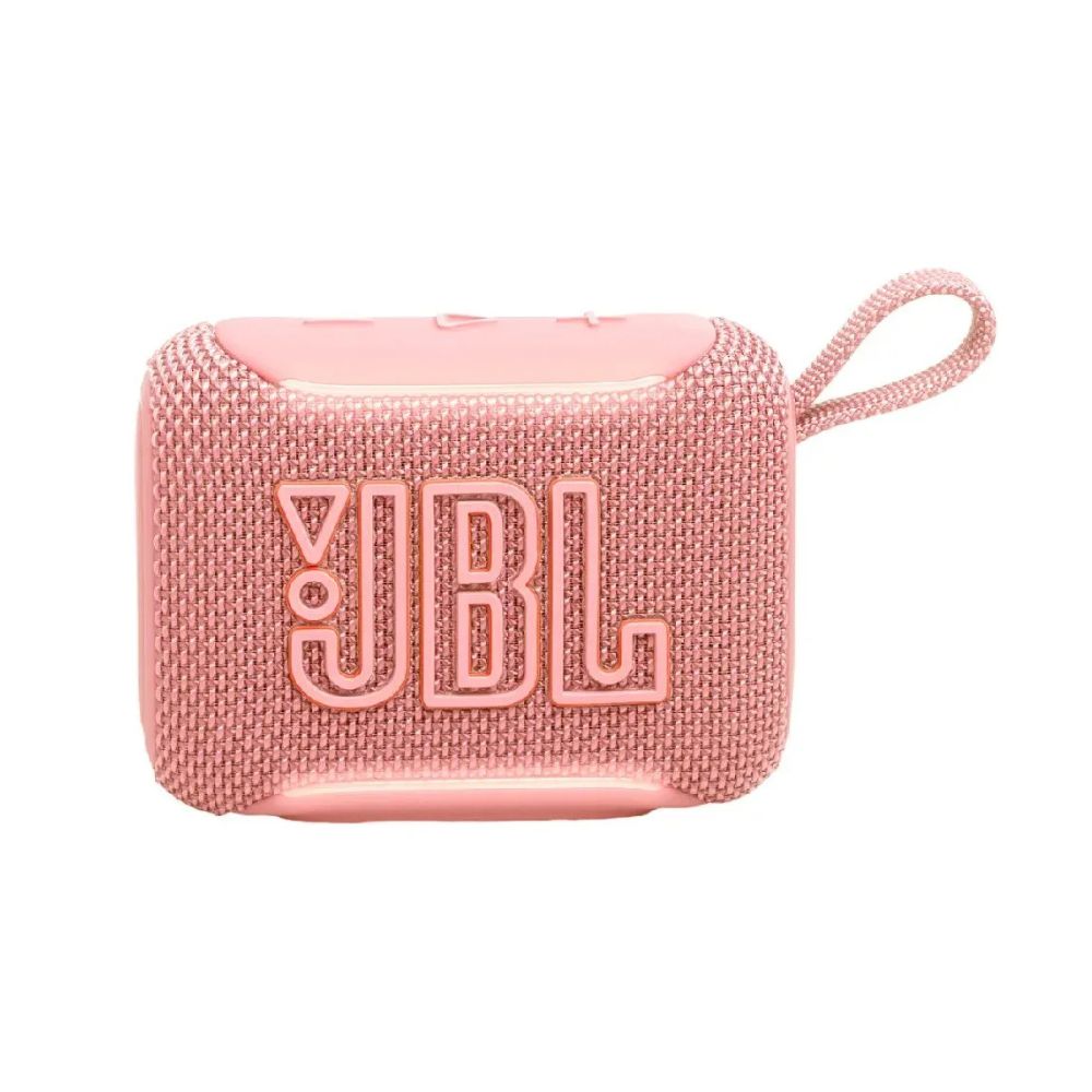 Parlante Bluetooth JBL GO 5 Pure Bass portátil IPX7 7h batería sonido potente Rosa Pink