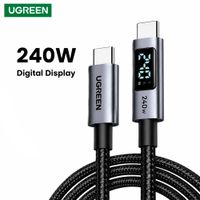 UGREEN L530 Cable USB C a USB C 240W Pantalla LED 1M