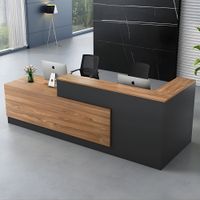 Counter de recepción Taro Marrón y Negro | Masiva Home