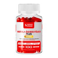 Inositol Acido Folico 200Mg 100 Cap  Dermo Sumak  Pastillero