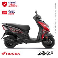 MOTOCICLETA HONDA DIO 110 ROJO