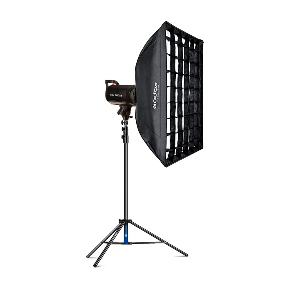 Combo Flash Godox SK300II-V - Parante - Softbox FW70100