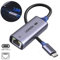 Adaptador de Red USB-C a Ethernet RJ45 2.5G UGREEN de Alta Velocidad