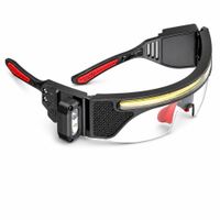 Lámpara Frontal Recargable Con Sensor Integrada En Gafas Led