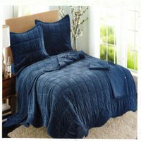 Set de Cubrecama 2 pz de 5 Piezas + Set Sabanas + Fundas 100% Calidad - 2b