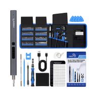 Kit de Herramientas STREBITO 144 en 1 Mini-destornillador electrico de precisión