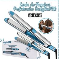 Combo Planchas Profesionales BabylissPro Optima 2000 y Optima 3000 BNTPK1PE