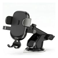 Soporte Celular Auto Ewtto Texturizado Ventosa Extensible