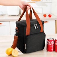 Bolso Lonchera Térmica Ajustable Believe Negro  756NE02