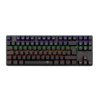 Teclado T-Dagger Bora Lite TGK313 TKL Rainbow Spa Switch Red - Negro