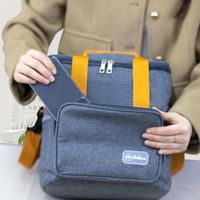 Bolso Lonchera Térmica Ajustable Believe Azul   755AZ02