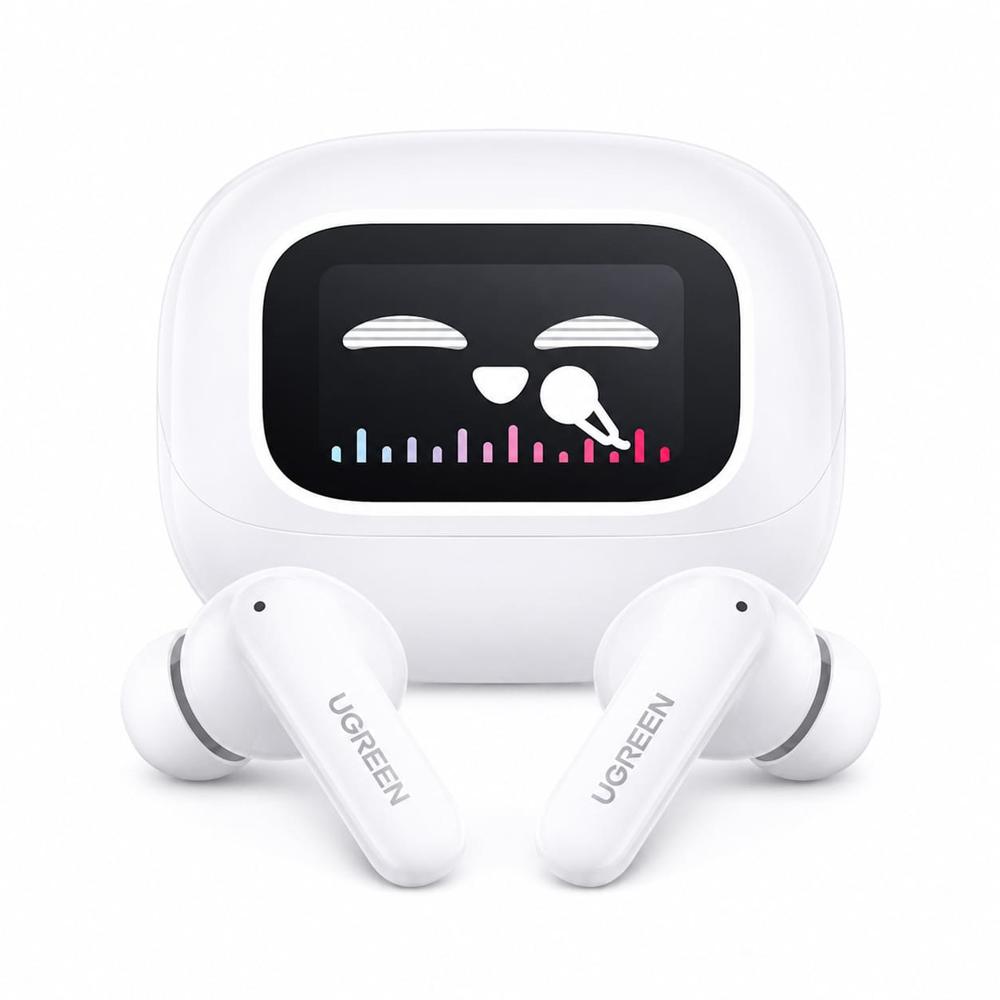 Audifonos Ugreen Echobuds Magic WS211 Bluetooth 5.4 ANC con Pantalla Tactil