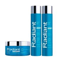 Radiant Post Liss Shampoo Acondicionador y Mascarilla 350 g