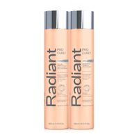 Radiant Pro Curly Shampoo y Acondicionador 300 ml