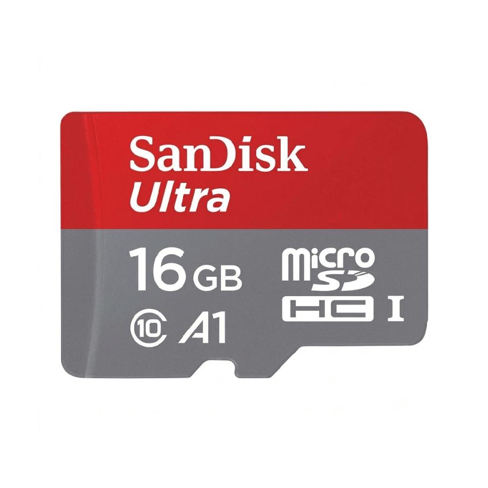 Sandisk Micro Sd 16 Gb Clase 10 A1 Uhs-i  98 Mbs