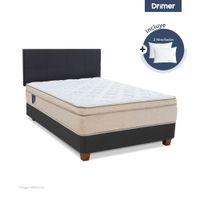 Dormitorio DRIMER Super Nova 2 Plazas + 2 Almohadas