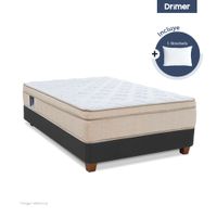 Cama DRIMER Super Nova 1.5 Plazas + 1 Almohada