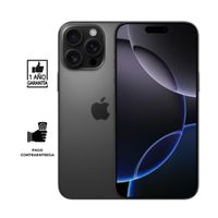 REACONDICIONADO iPhone 16 Pro Max 256gb I Grado A I color  Negro