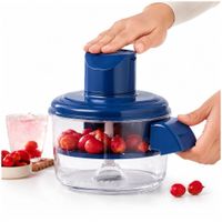 Pelador Eléctrico Recargable Para Fruta Verduras Alimentos Multiusos 5 Cuchillas