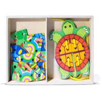 Juego Didáctico Pasado Tortuga VINIFAN 22 Piezas