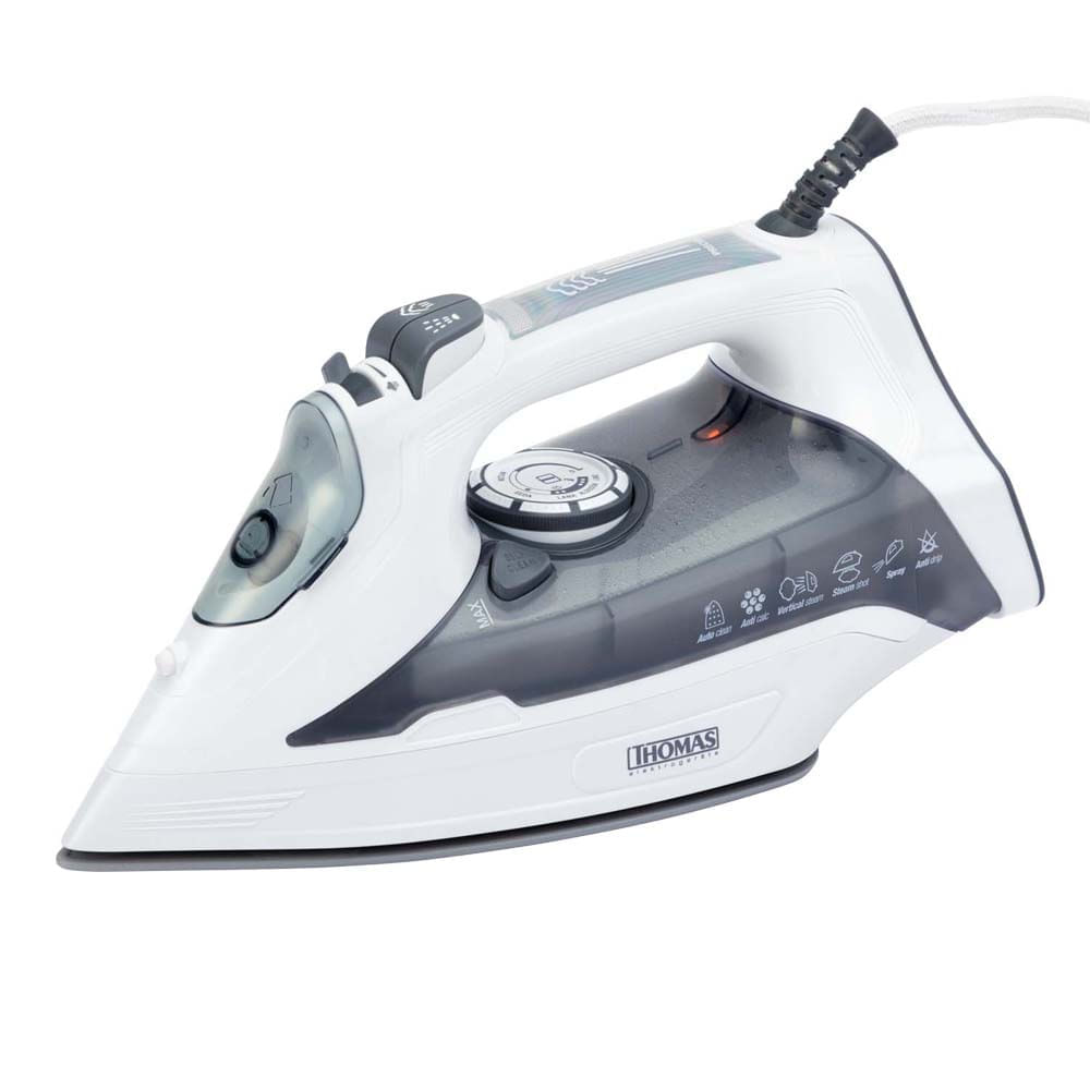 Plancha a Vapor THOMAS TH-7060 Vertical Gris Blanco