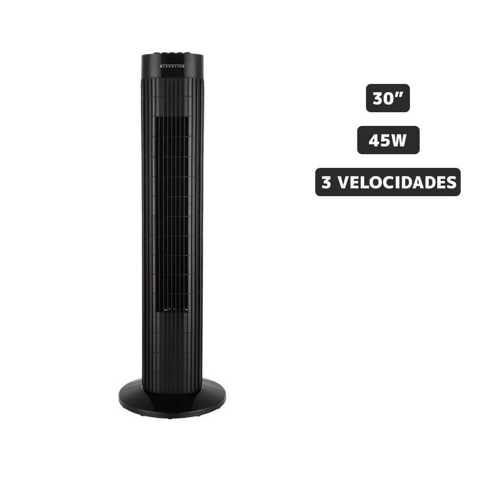 Ventilador de Torre BLACKLINE 30"" FZ10-17K Blanco/Negro
