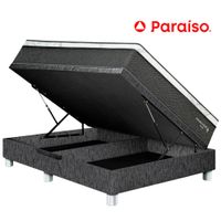 Cama Boxet PARAISO Pocket Star Queen Charcoal