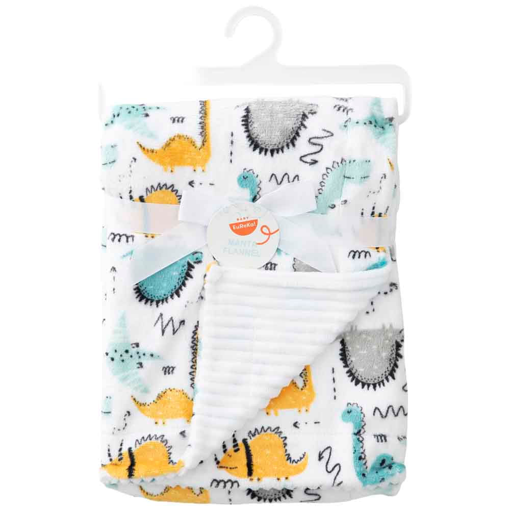 Cuna manta franela niño BABY EUREKA