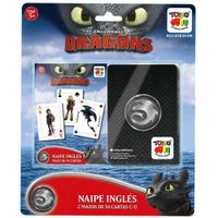 Juego de naipes DRAGONS AUJ-83830-DR