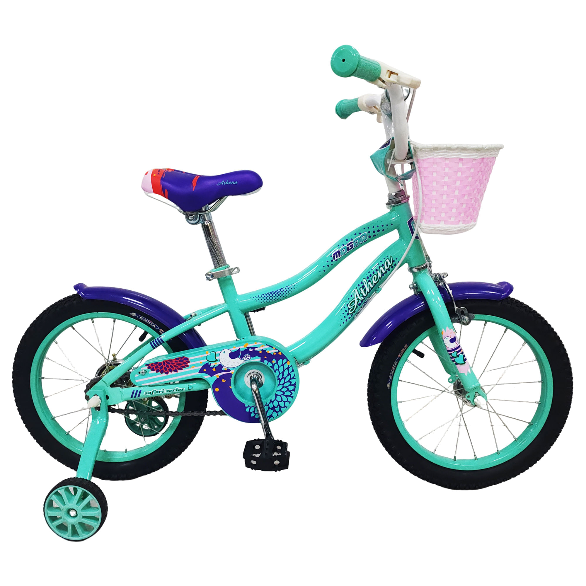 Bicicleta JUMP JUMP JUMP Infantil Aro 16"" Celeste