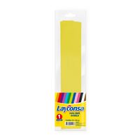 Papel Crepé LAYCONSA Amarillo Bolsa 1un