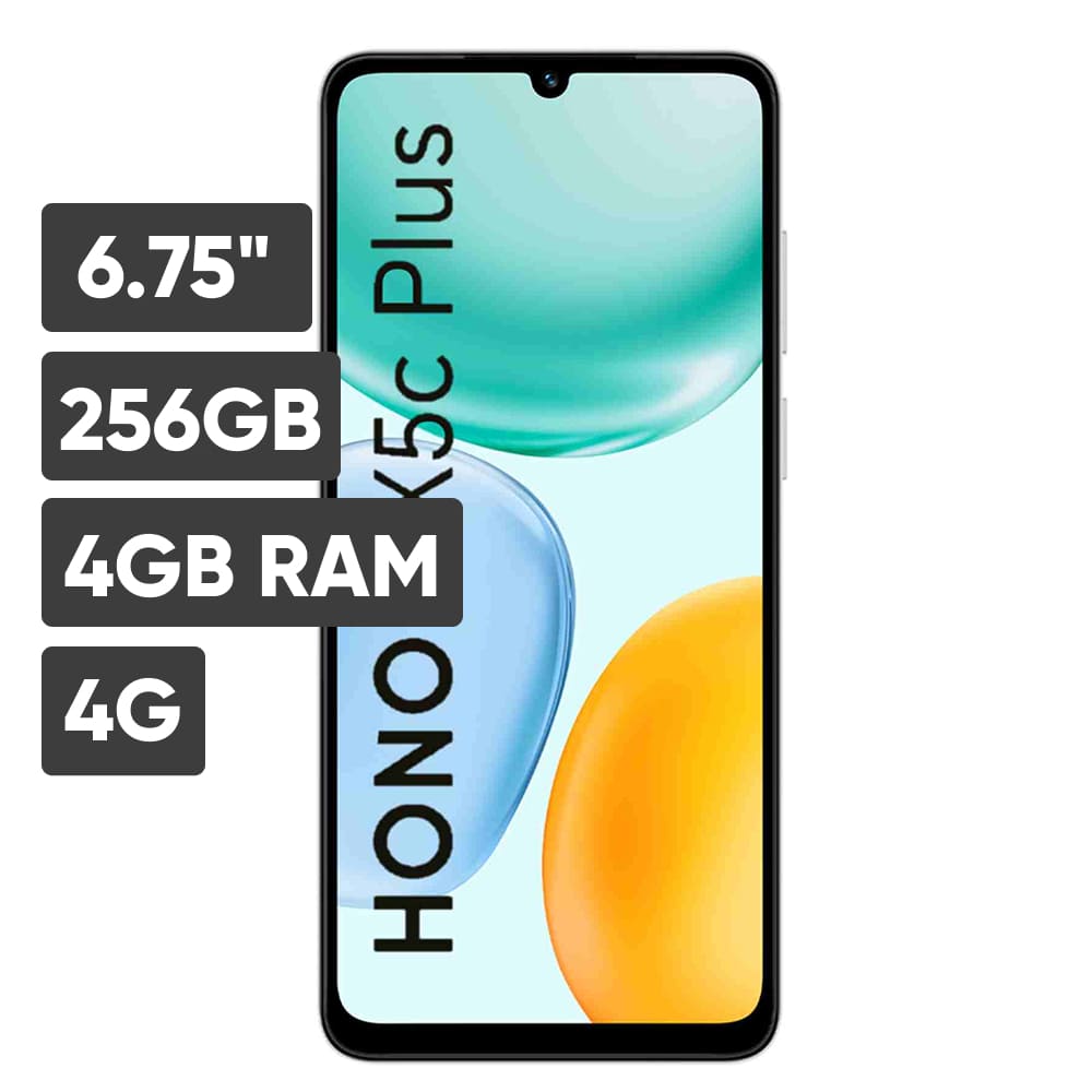 Smartphone HONOR X5C Plus 6.75"" 4GB 256GB 50M+Auxiliary Camera Meteor Silver