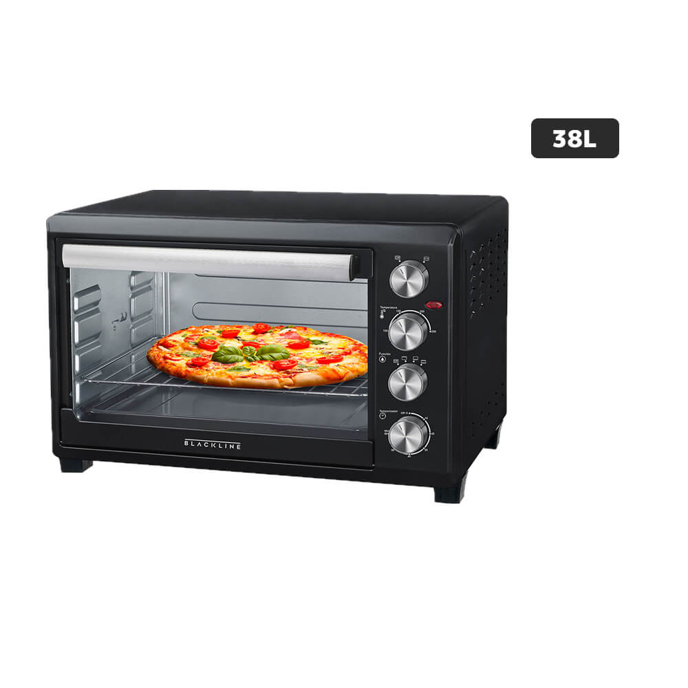 Horno Eléctrico BLACKLINE 38L GR38BR Negro