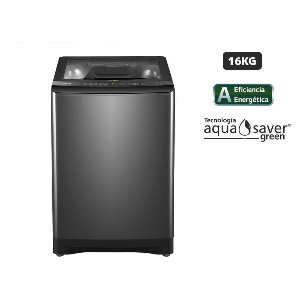 Lavadora MABE Carga Superior 16 Kg LMA6120WDGBB0 Diamonf Gray