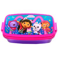 Táper GABBYS DOLLHOUSE Pp 510ml Dos Niveles
