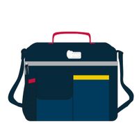 Lonchera ARTESCO Bags By Artes 3Col Azul