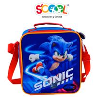 Lonchera SCOOL Cuadrada Sonic Prime
