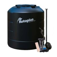 TANQUE PLUS 1100L SMA NEGRO ROTOPLAS