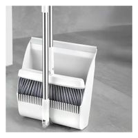 Utensilios Magicos con Recogedor para Limpieza Completa de Casa Blanco Moderno Y Regalo Sticker