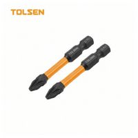 Juego de 2 puntas para destornillador de impacto PZ1x50mm TOLSEN 20525