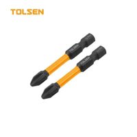 Juego de 2 puntas para destornillador de impacto PH1x50mm Tolsen 20521