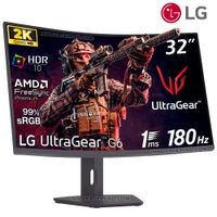 Monitor LG UltraGear 32G600A-B 32 Curvo VA QHD 2560 x 1440 180Hz 1ms FreeSync HDR10