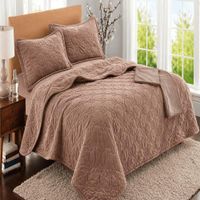 Set de Cubrecama 2 pz SKYN de 5 Piezas + Set Sabanas + Fundas 100% Calidad - 2d