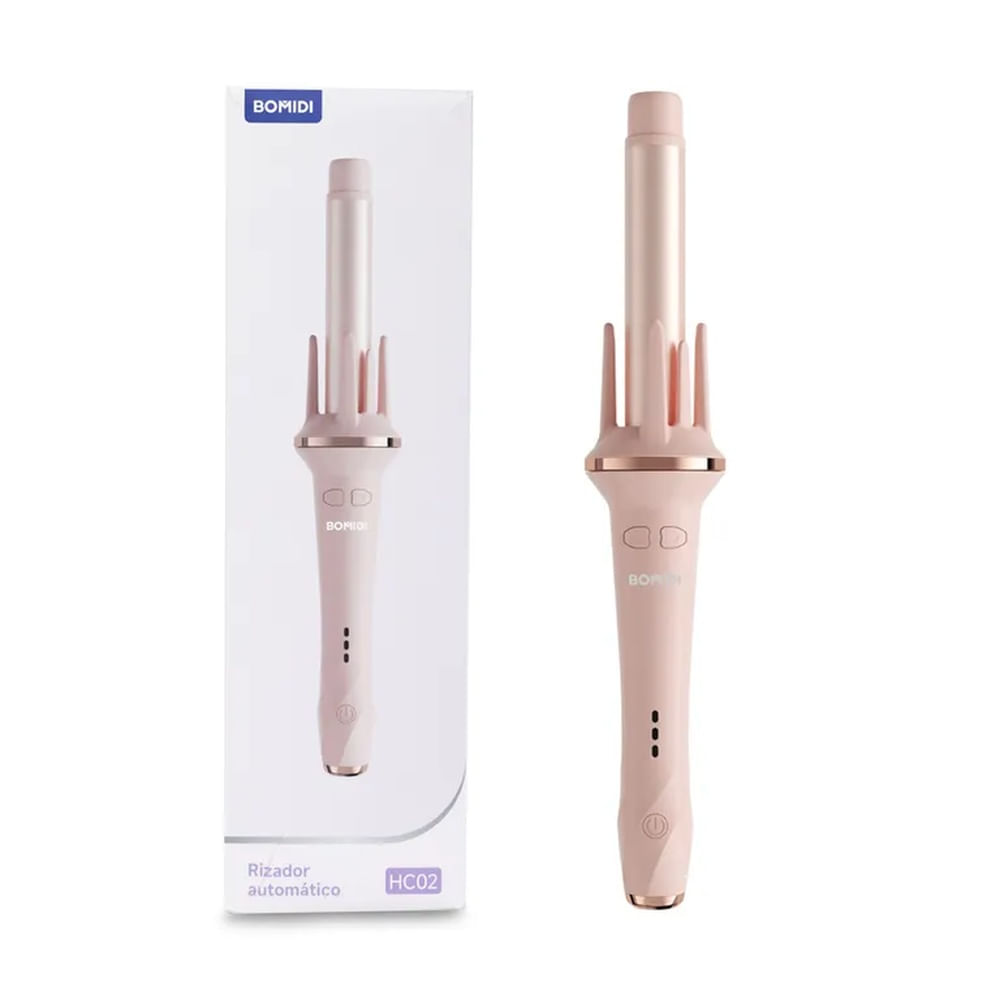 Rizador Automático de Cabello Bomidi HC02 Rosado