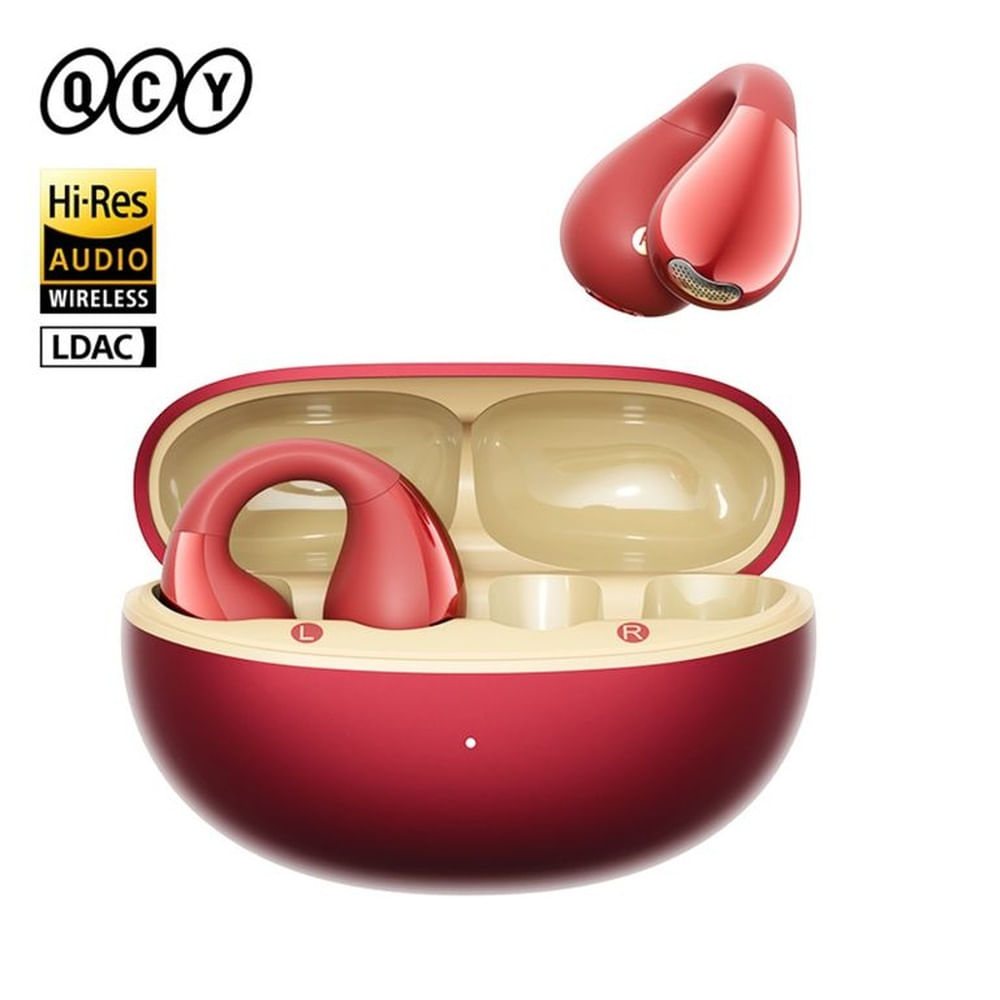 Audifonos Inalambricos QCY Crossky C30S Open Ear con Clip autonomía de 40h