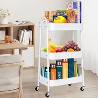 Carrito Organizador 3 Niveles BLANCO
