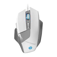Mouse Gamer HP G200 - RGB 6 Botones DPI Ajustable - Blanco