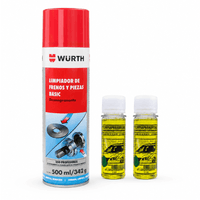 Kit de limpieza para frenos y parabrisas